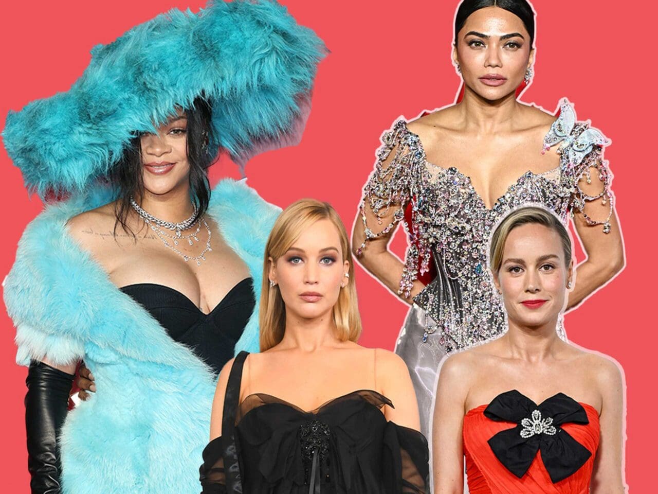 Celebrities wearing vintage Christian Lacroix