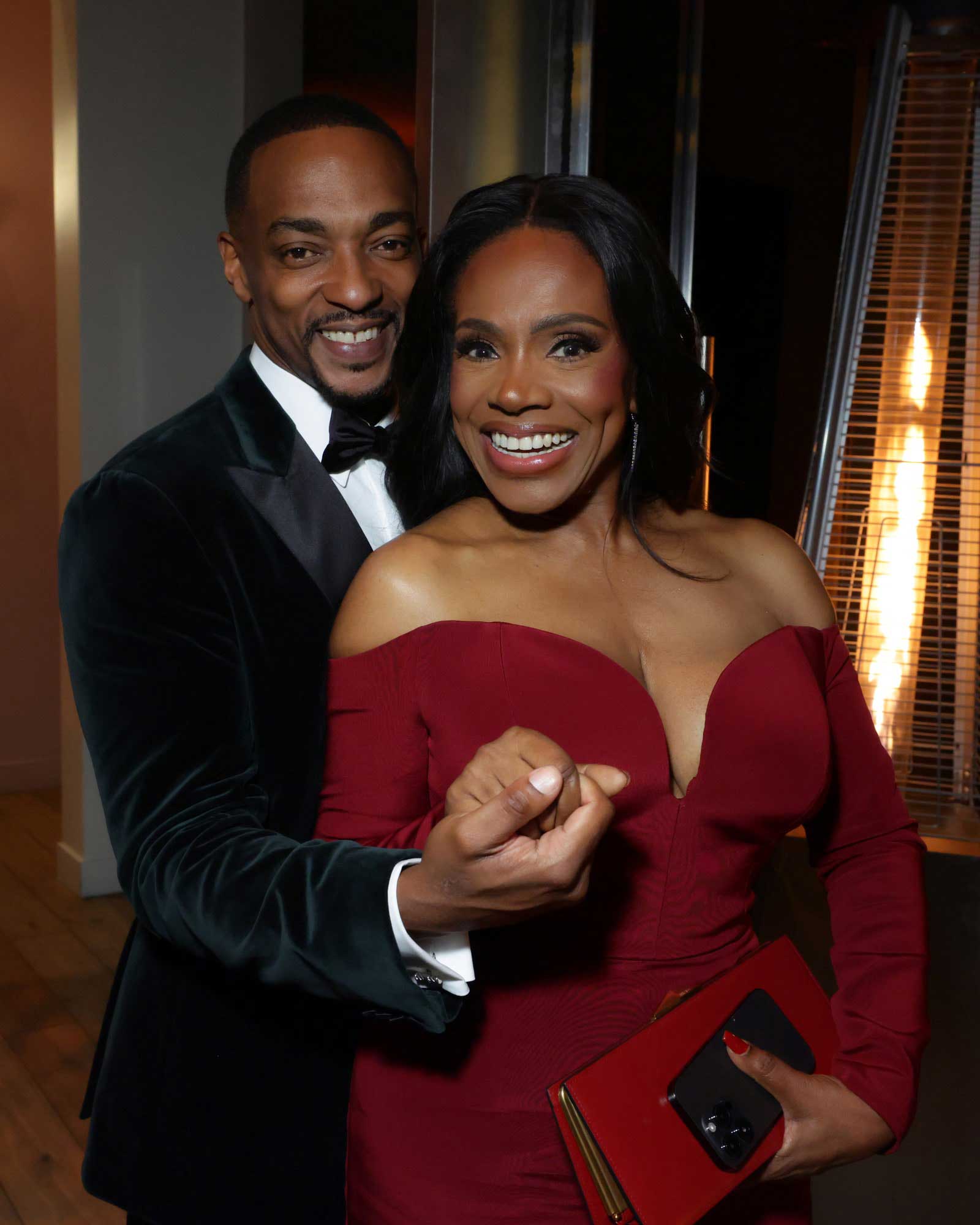 A photo of Anthony Mackie and Sheryl Lee Ralph.