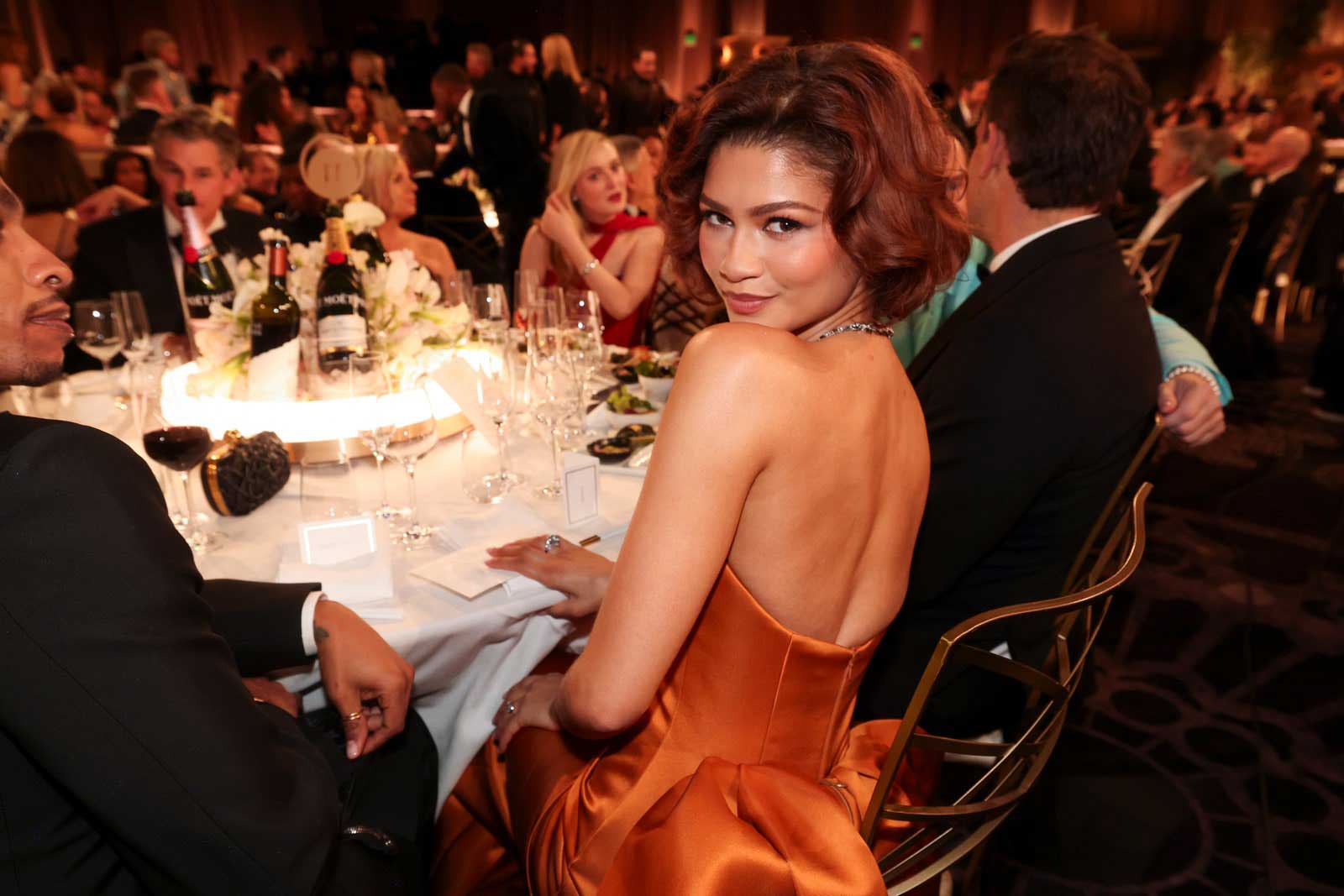 Zendaya at Golden Globes 2025