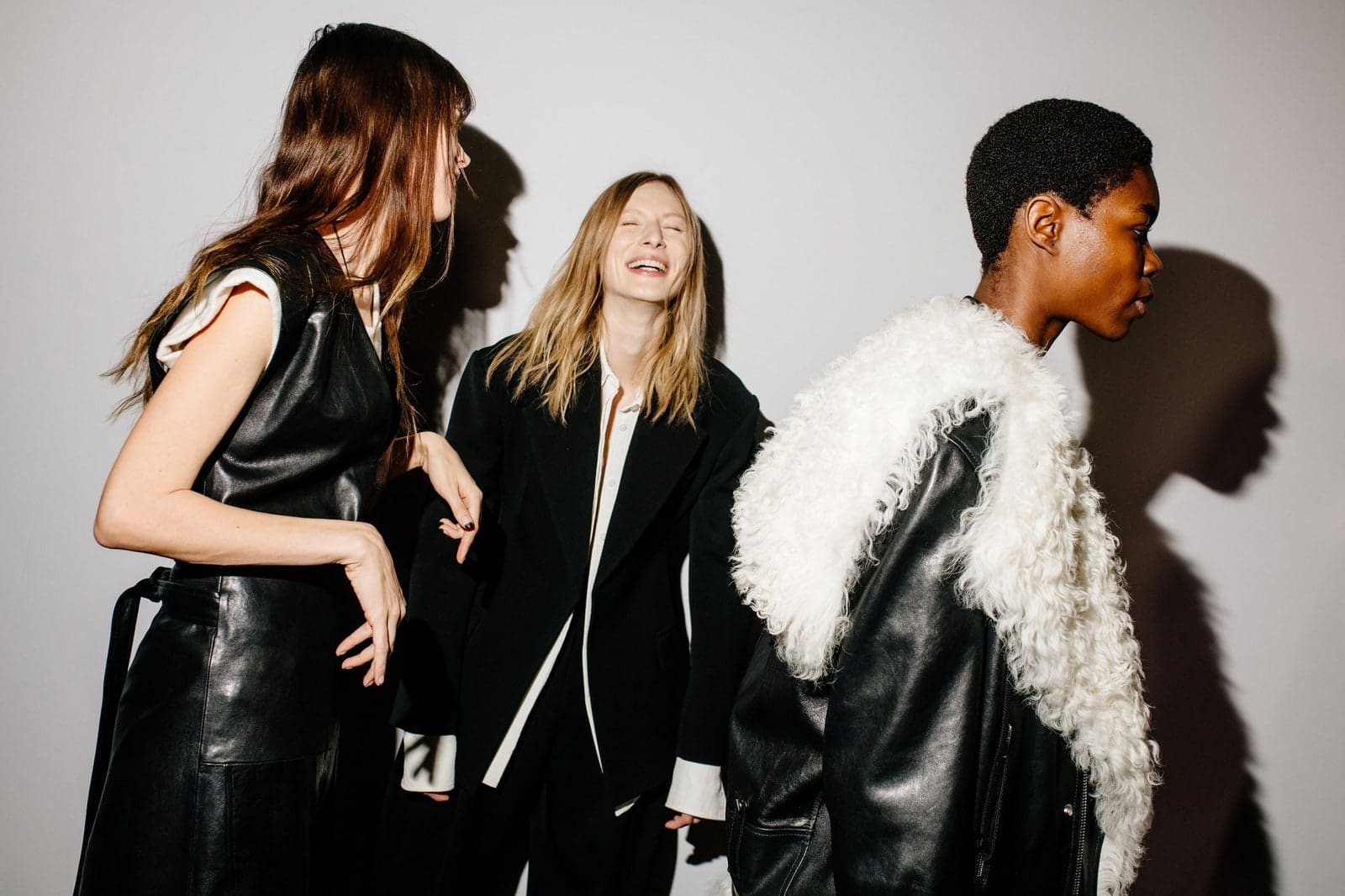 Backstage at Proenza Schouler Fall 2023