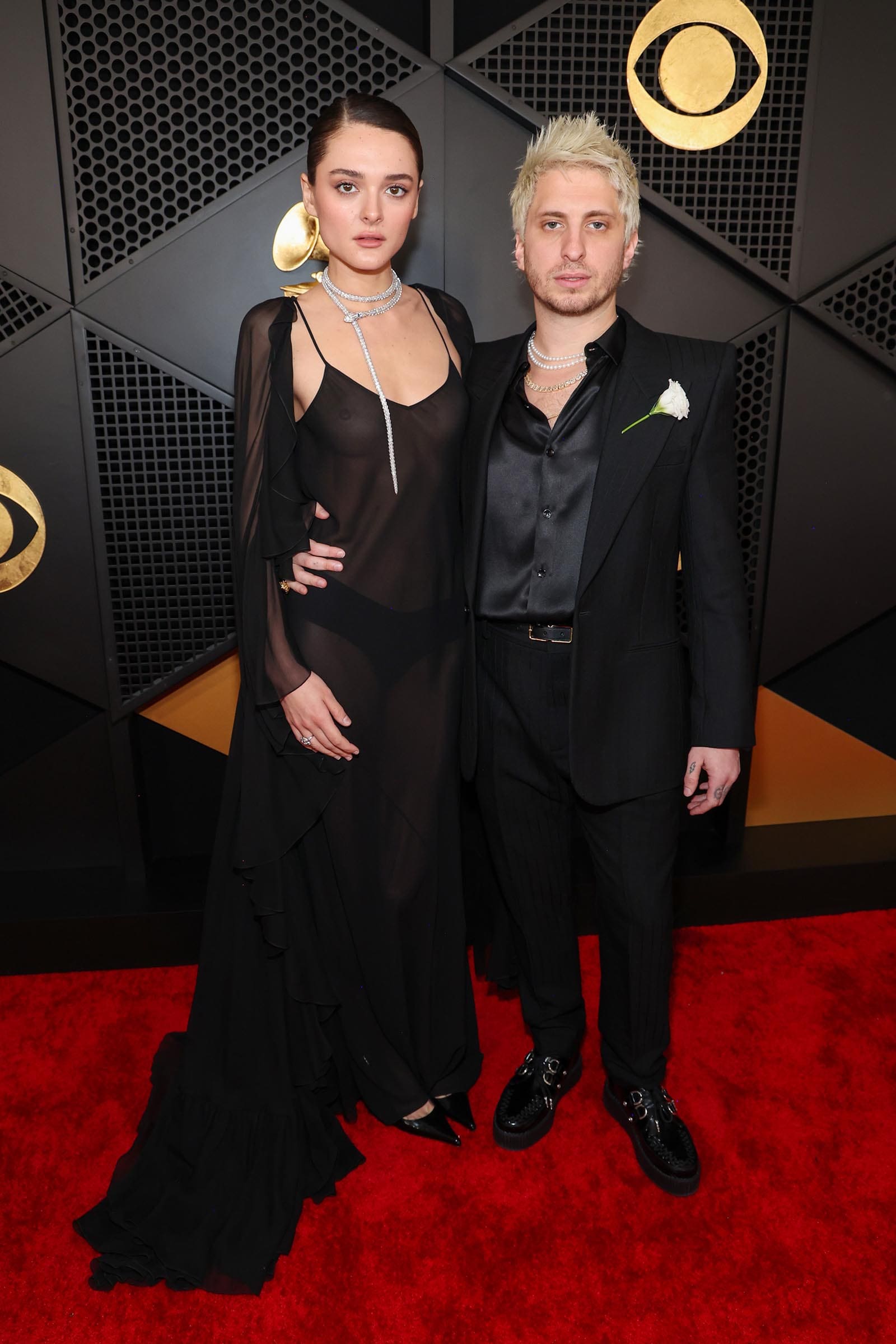 Charlotte Lawrence and Andrew Watt