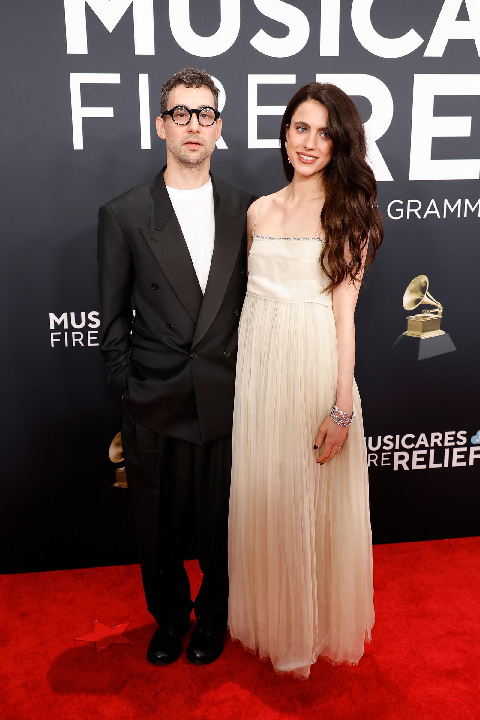 Jack Antonoff and Margaret Qualley