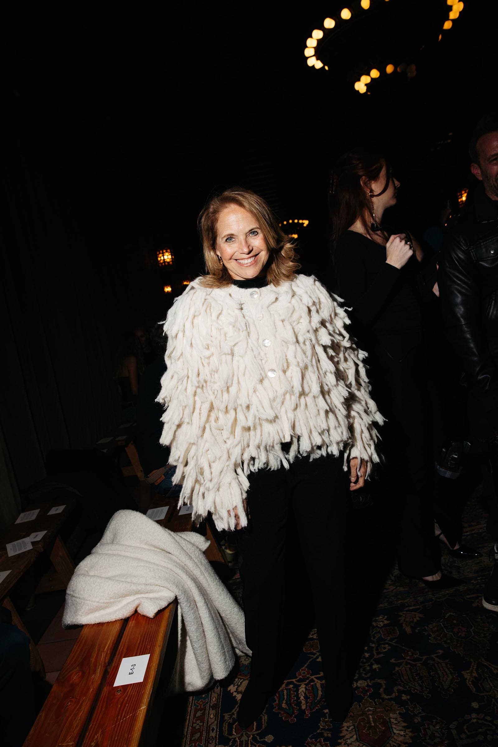 Katie Couric at Lingua Franca