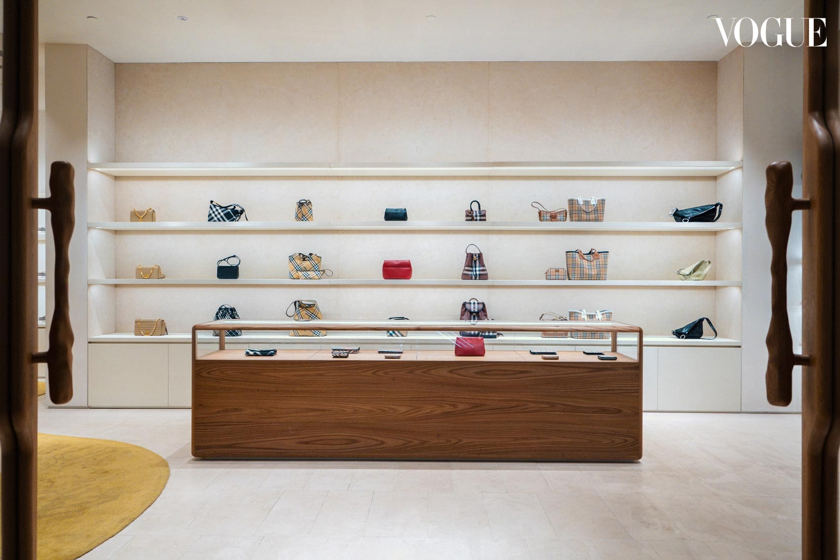 The store front of Burberry at The Mall | NUSTAR