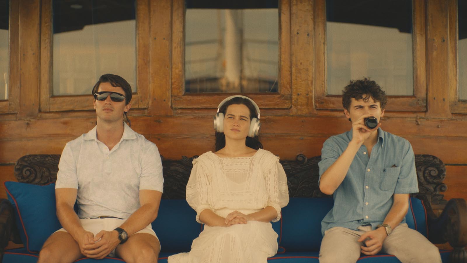 Sam Nivola Patrick Schwarzenegger Sarah Catherine Hook The White Lotus