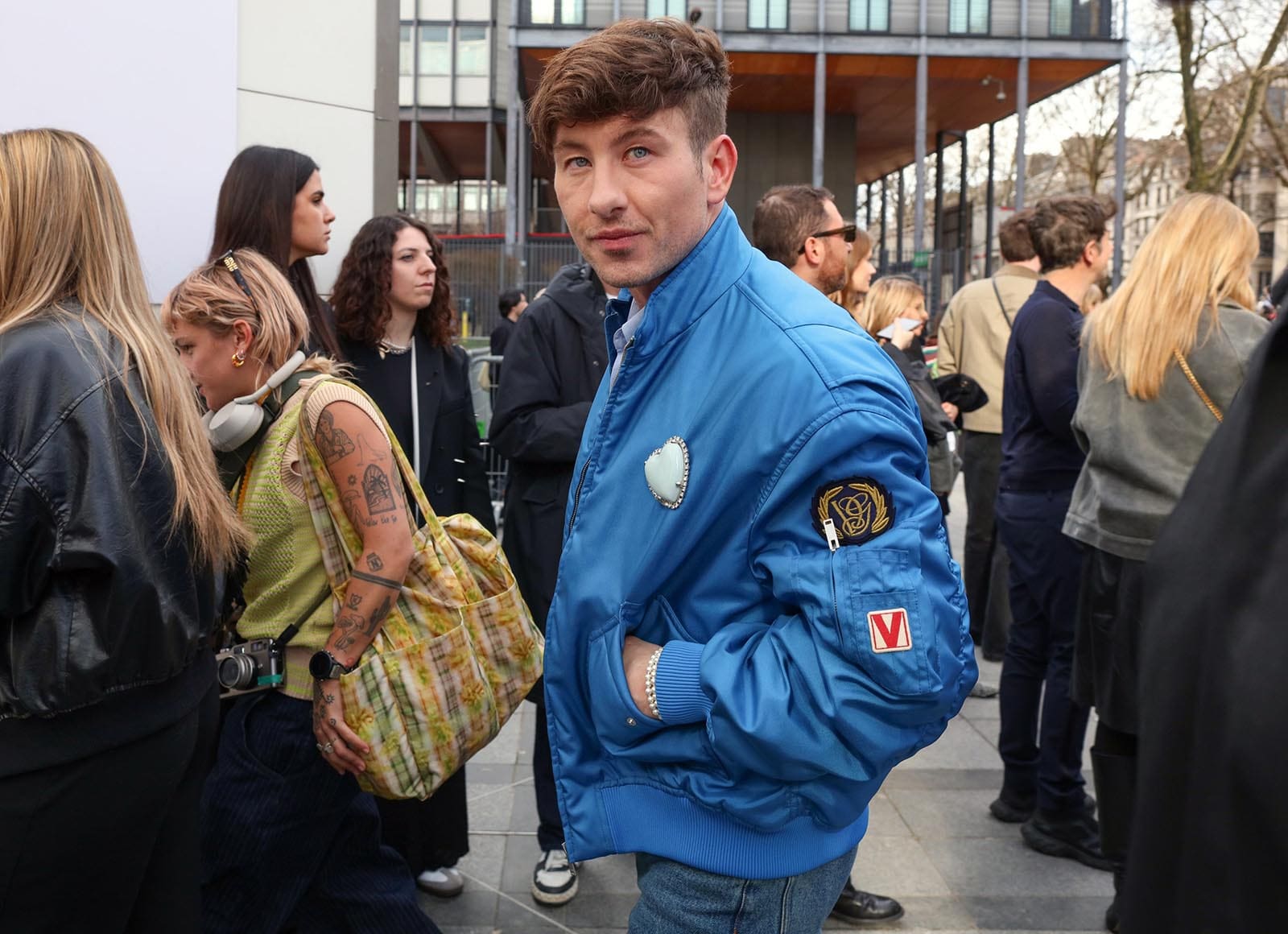 Paris Fashion Week Street Style Fall 2025 Barry Keoghan