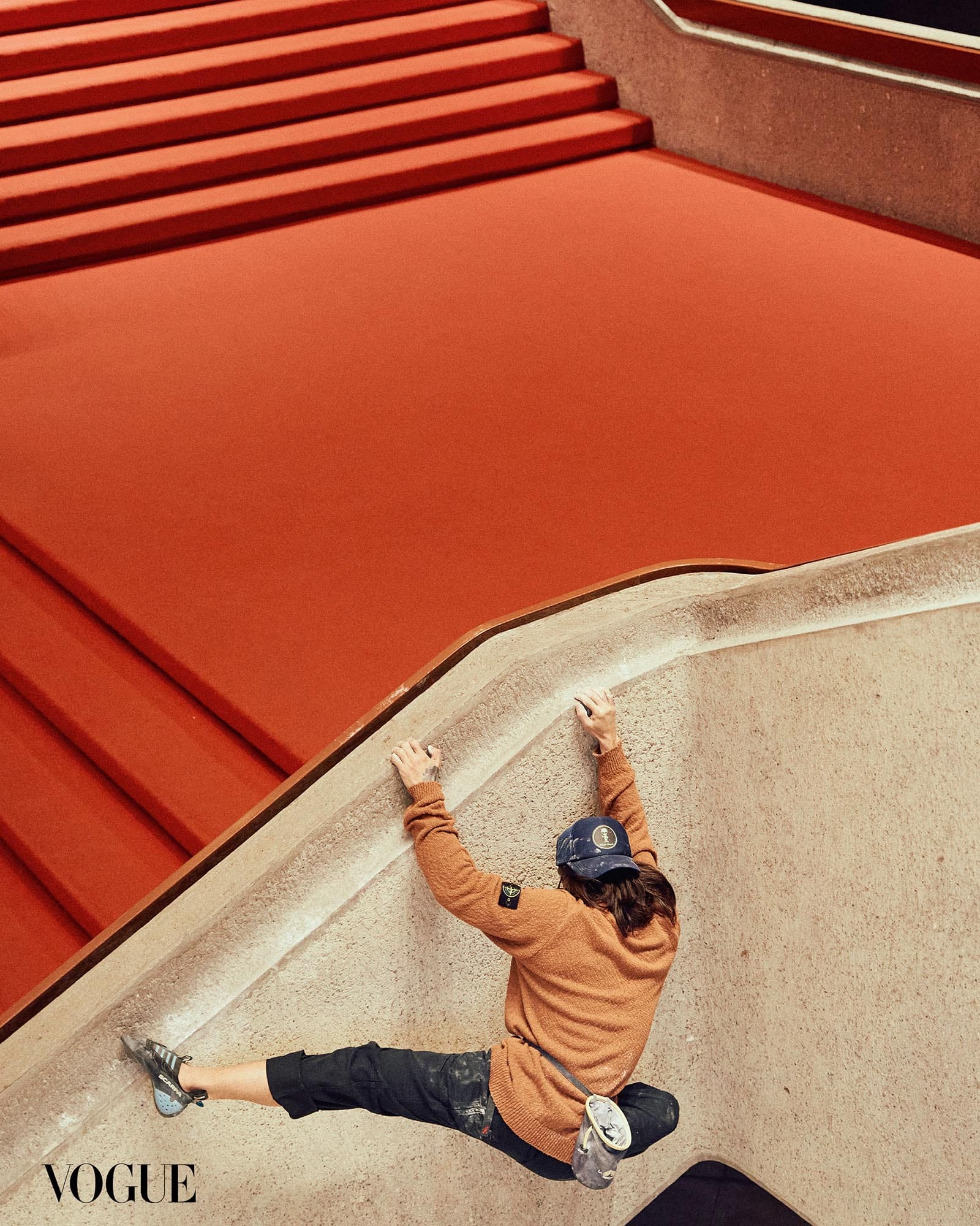 Wall climbers at PICC