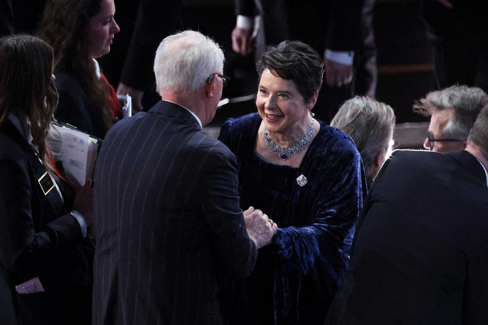 John Lithgow and Isabella Rossellini