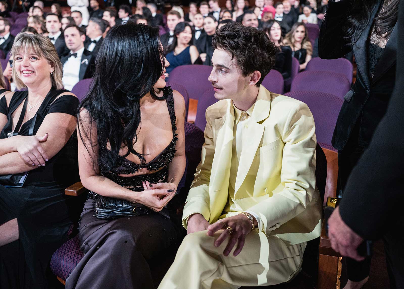 Kylie Jenner and Timothée Chalamet