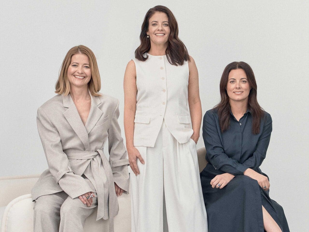 the volte co-founders Kellie Hush, Bernadette Olivier, and Dr. Genevieve Hohnen