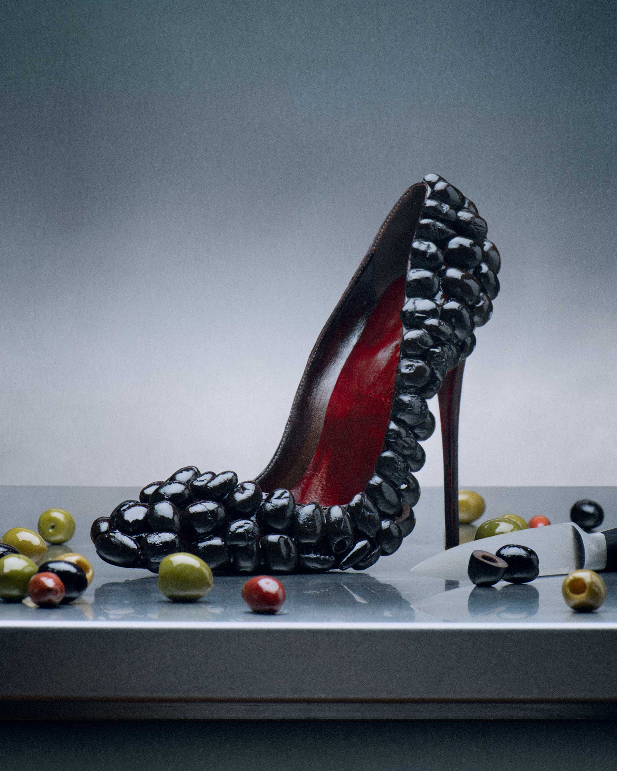 vegan grape heels shoes