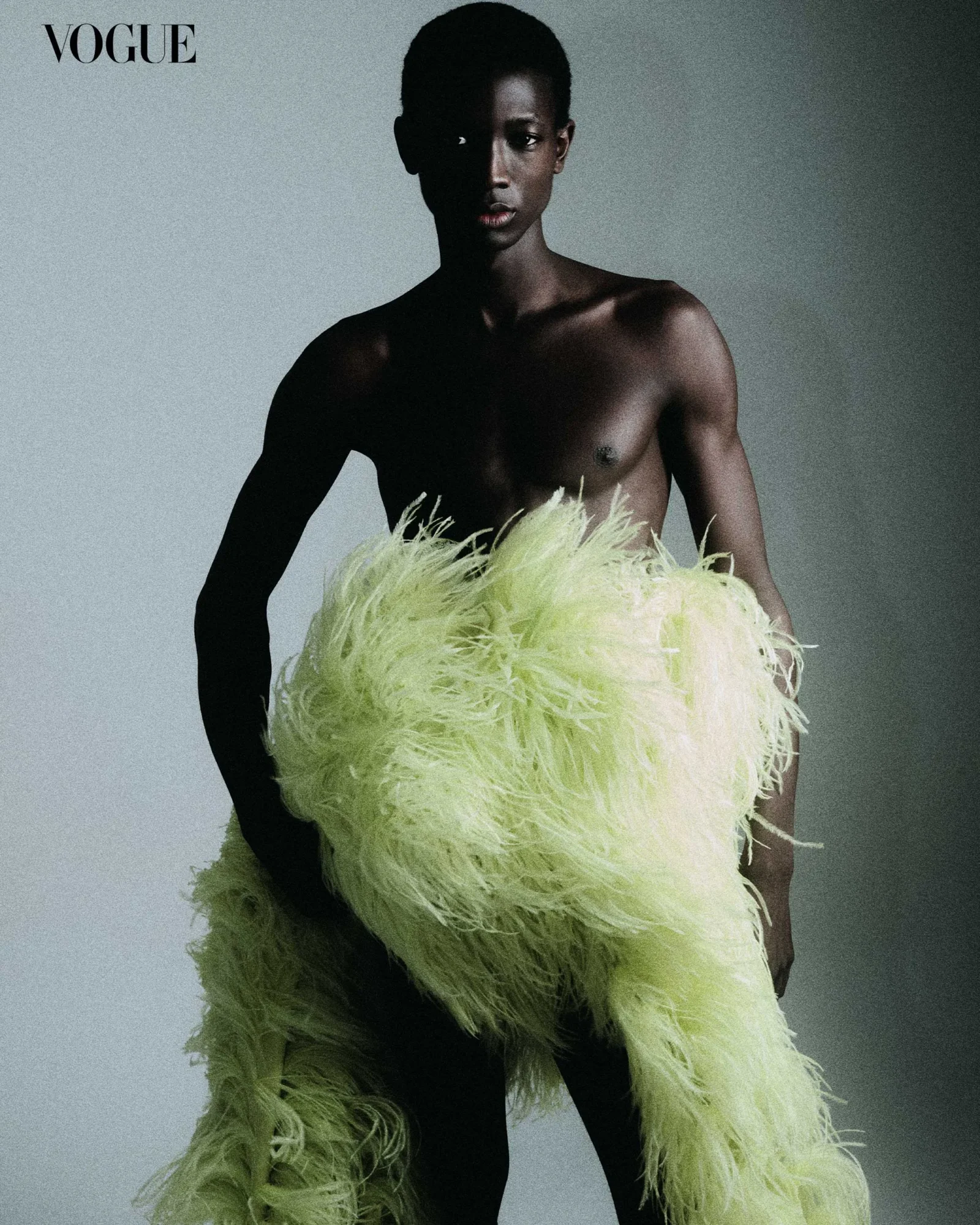 Daniel wears Giambattista Valli dress