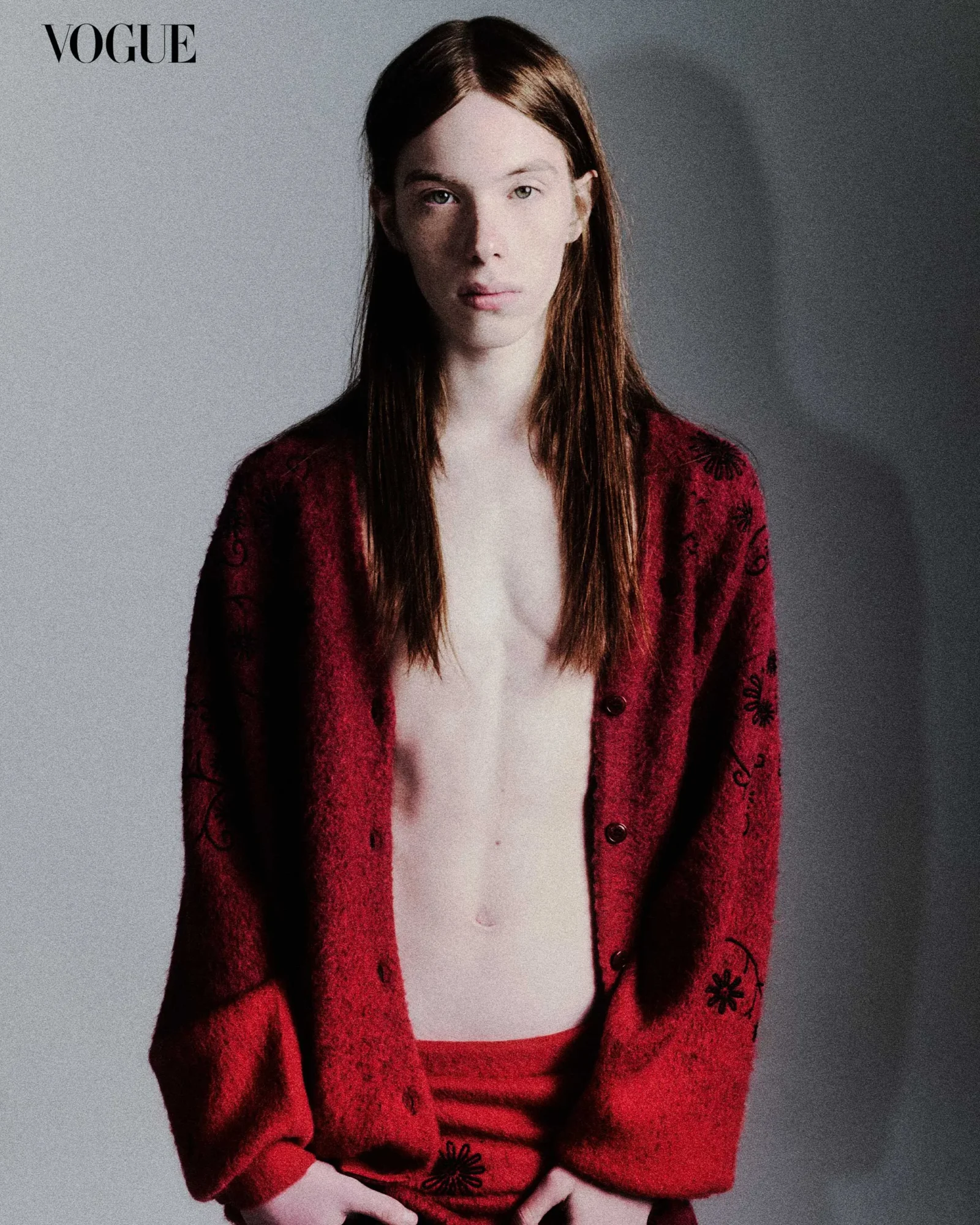 Gianni wears a Kenzo full look