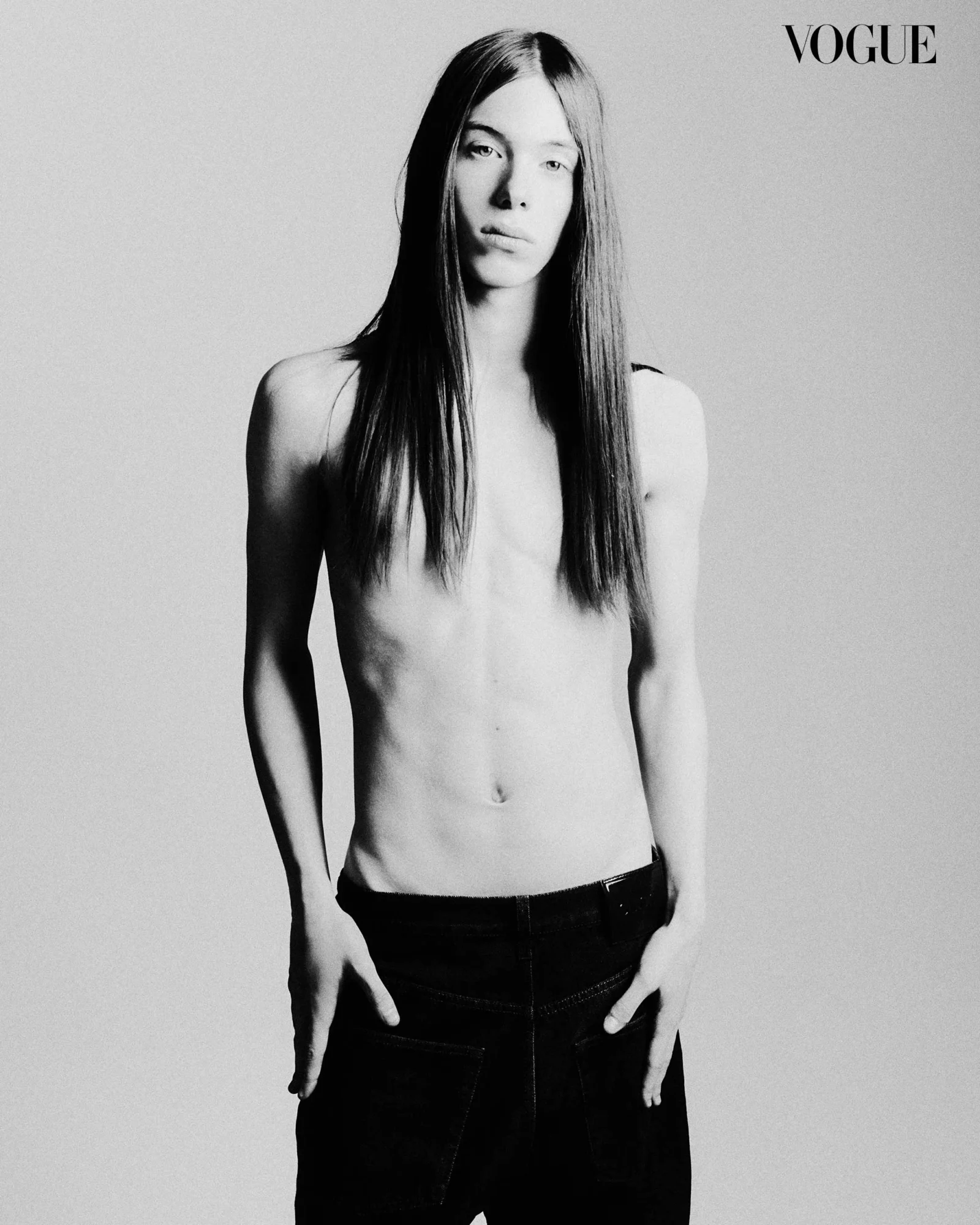 Gianni wears Gucci jeans