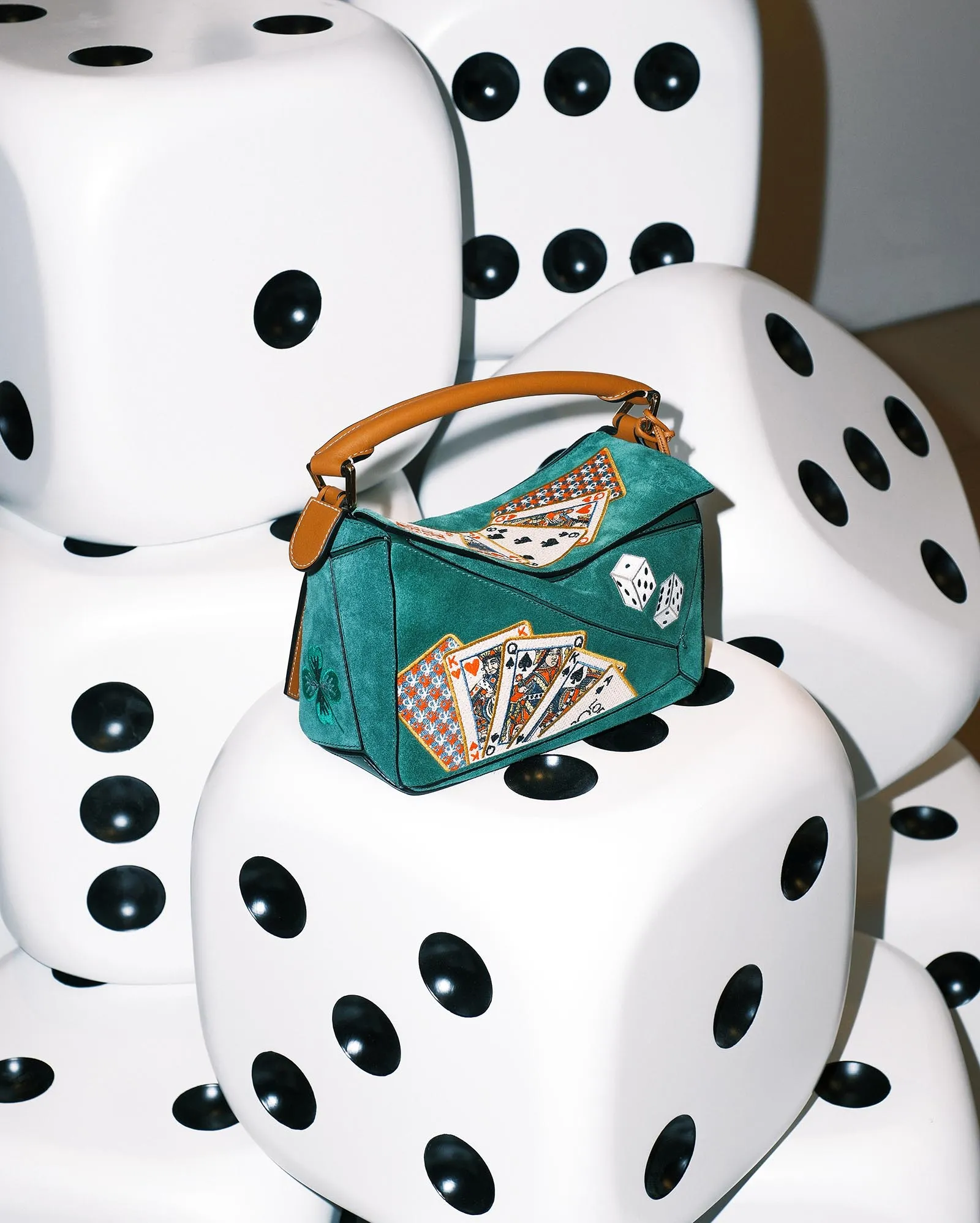 Loewe Puzzle 10 Exhibition at Sotheby's Maison in Landmark Chater Hong Kong