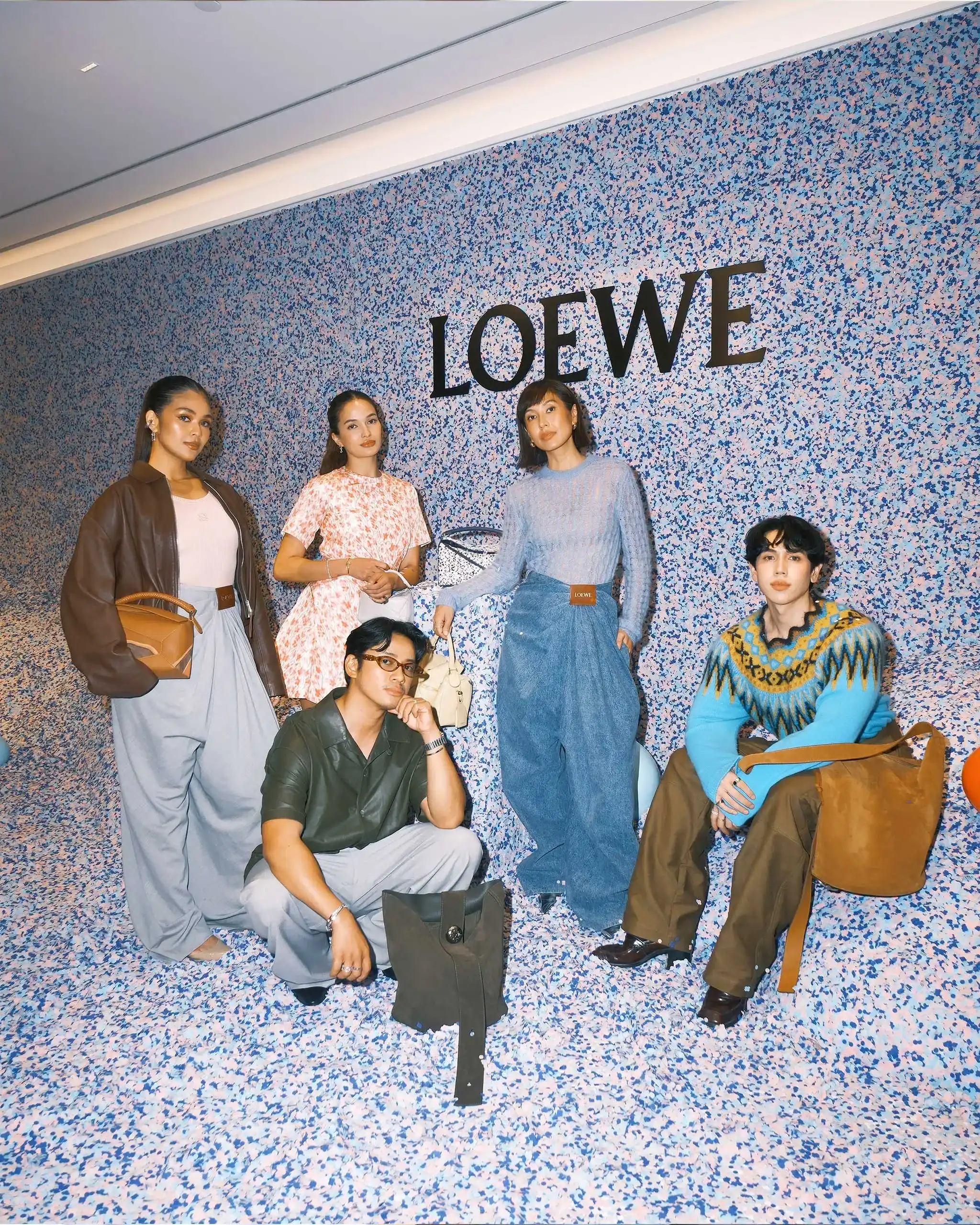 Loewe Puzzle 10 Exhibition at Sotheby's Maison in Landmark Chater Hong Kong