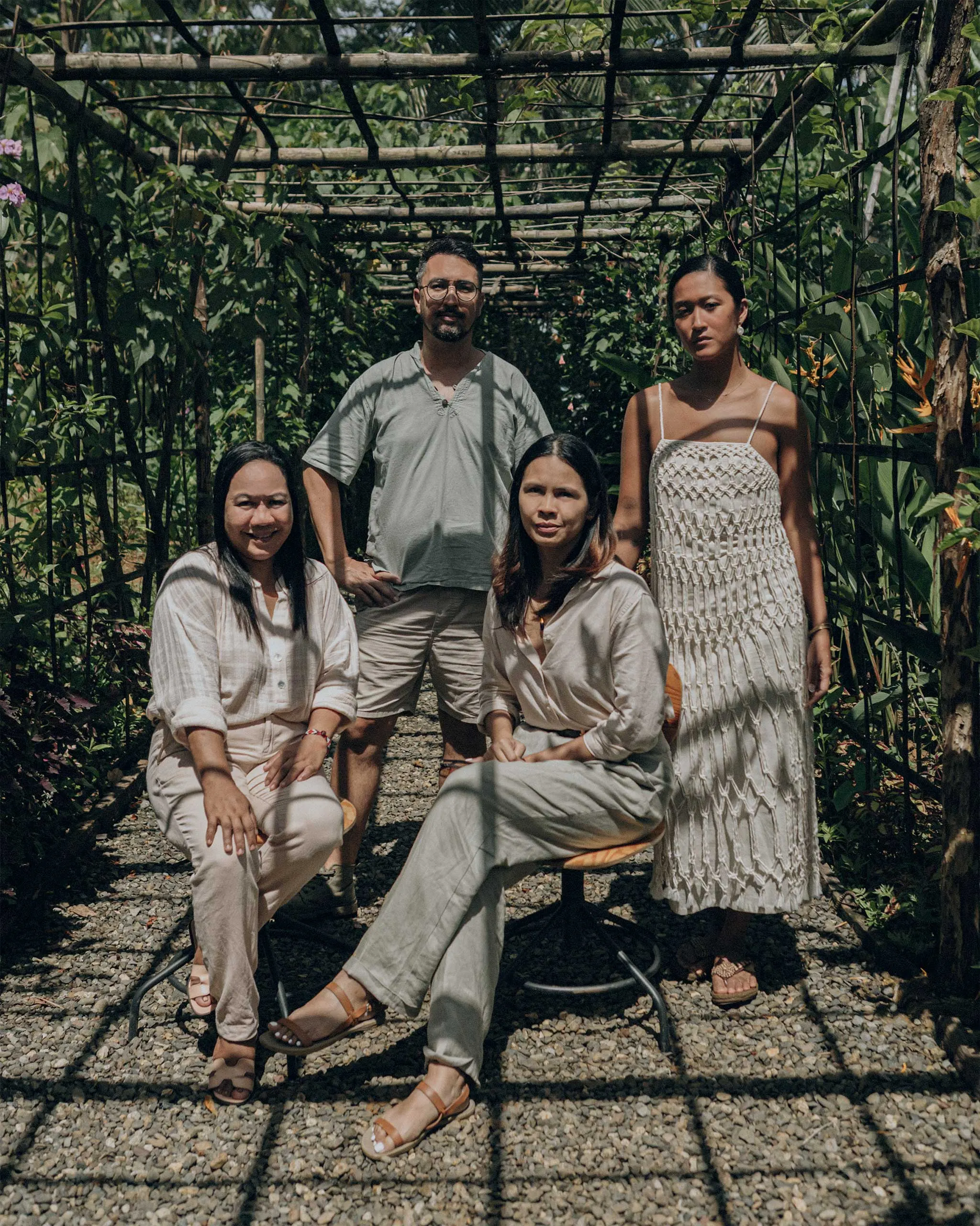 Lokal Lab’s founders Analyn Dulpina, Mark Pintucan, Iris Aroa, and Kara Rosas