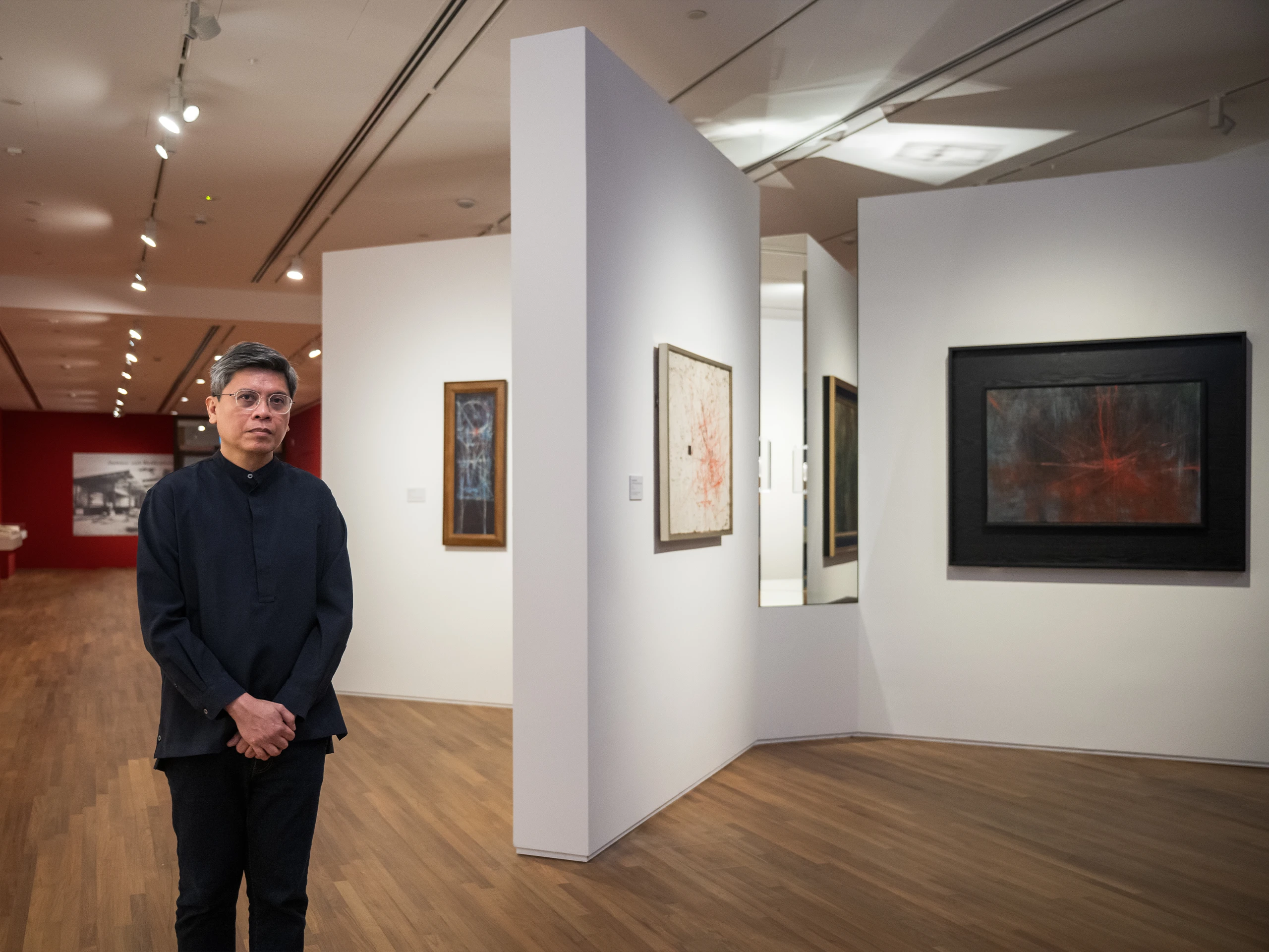 Dr Patrick Flores, Chief Curator of National Gallery Singapore, and Project Director and Co-curator of Fernando Zóbel: Order is Essential. Photo courtesy of National Gallery Singapore.