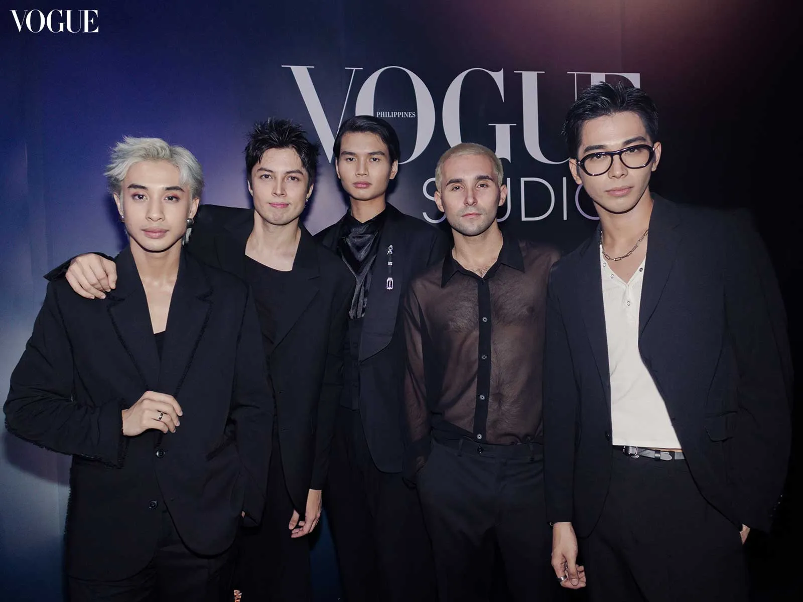 Mikki Claver, LA Aguinaldo, Noel Hein, Liam Labrooy, and Gelo Rivera.