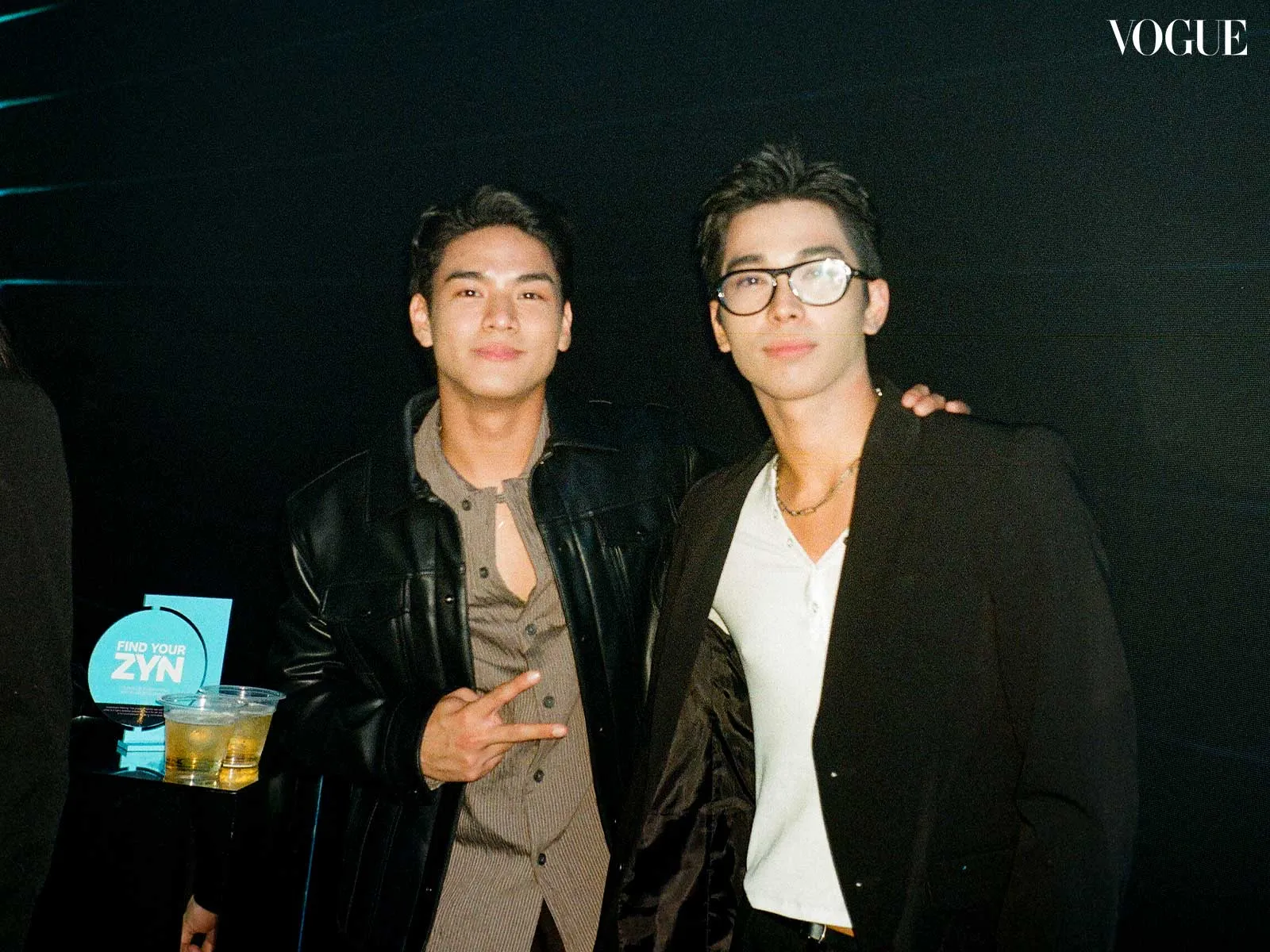 Michael Sager and Gelo Rivera