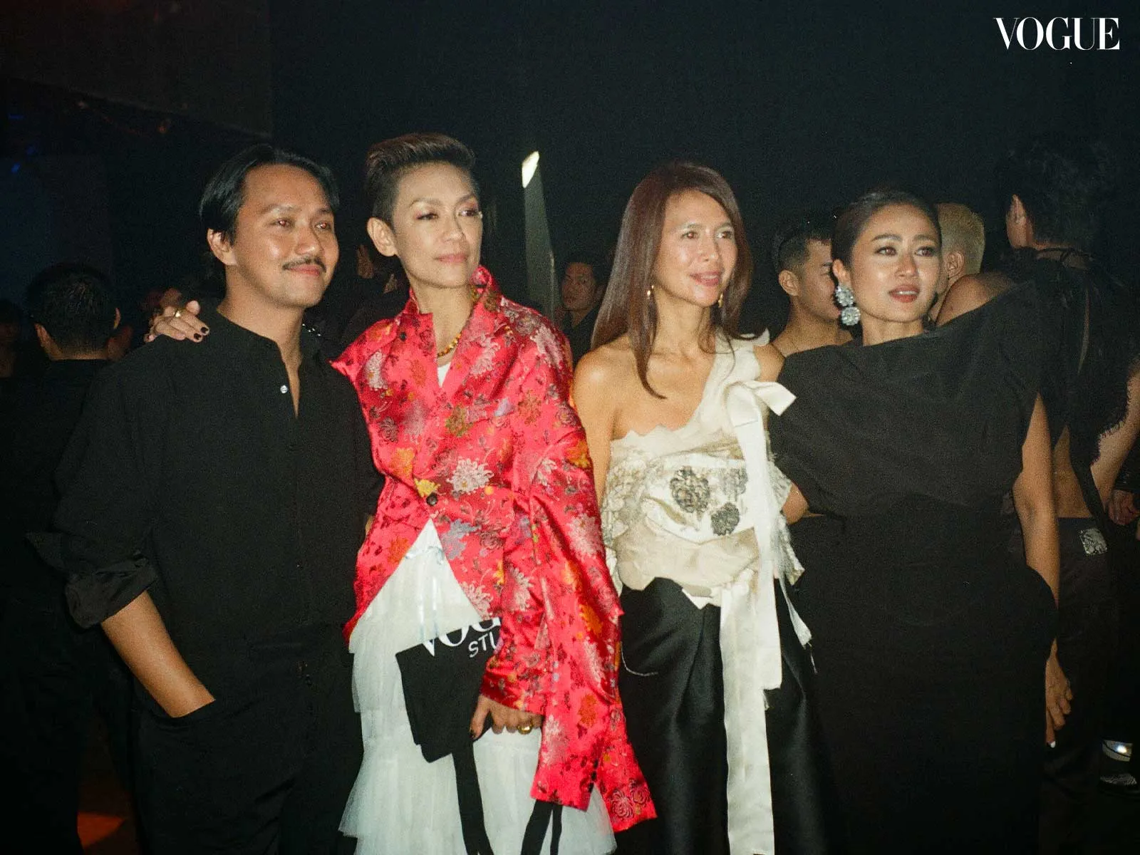 David Milan, Joyce Oreña, Trickie Lopa, and Pam Quiñones
