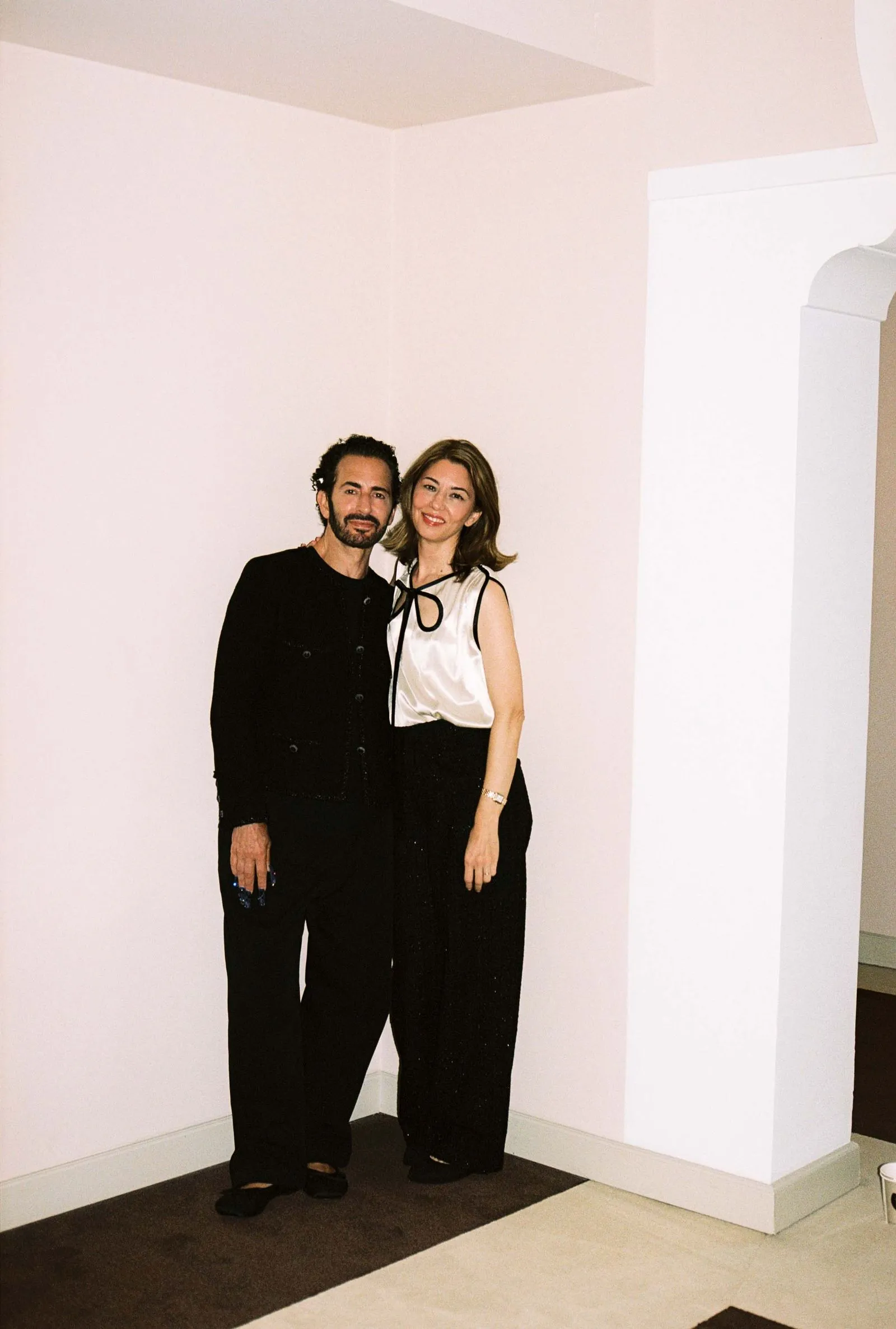 Marc Jacobs with Sofia Coppola at the 2025 Venice Film Festival