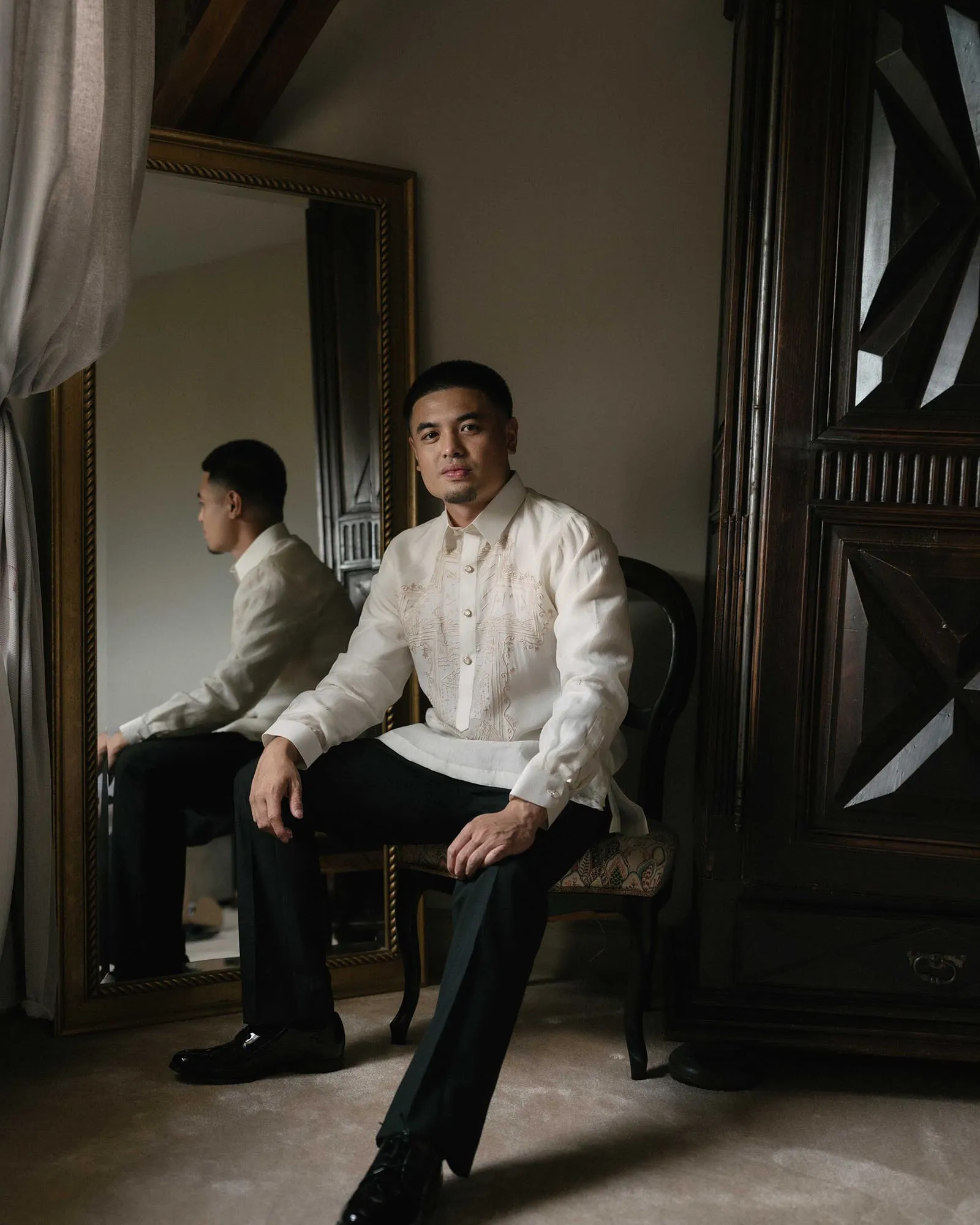 British-Filipino Designer Cabrini Roy Marries in a Collection of Her Own Creation