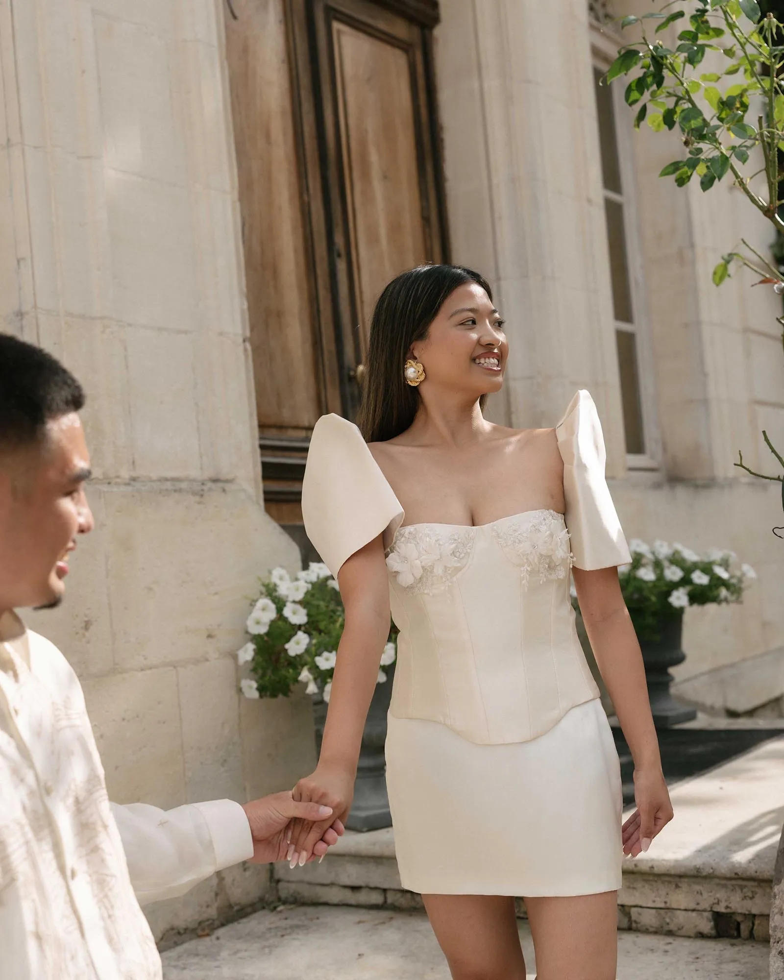 British-Filipino Designer Cabrini Roy Marries in a Collection of Her Own Creation