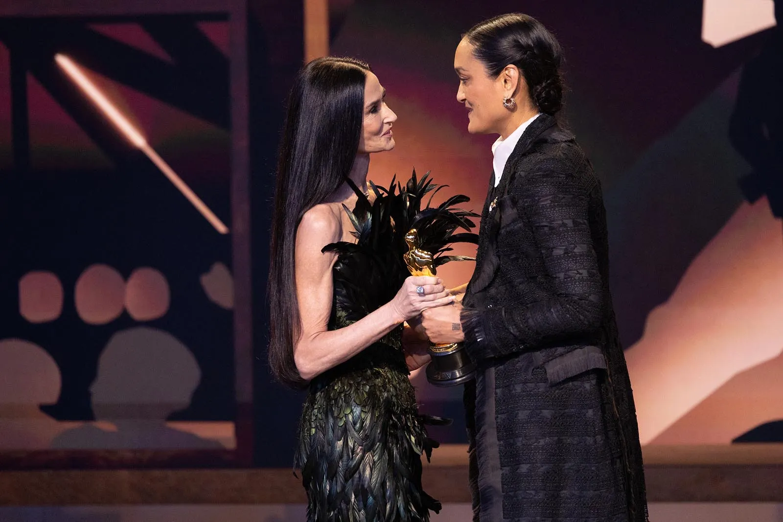 Demi Moore and Autumn Durald Arkapaw