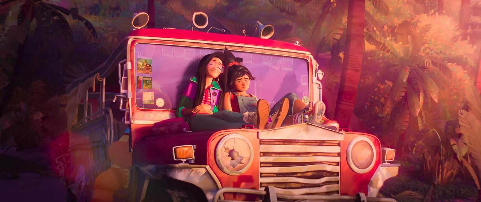 Jo and Raissa from DreamWorks' Forgotten Island.