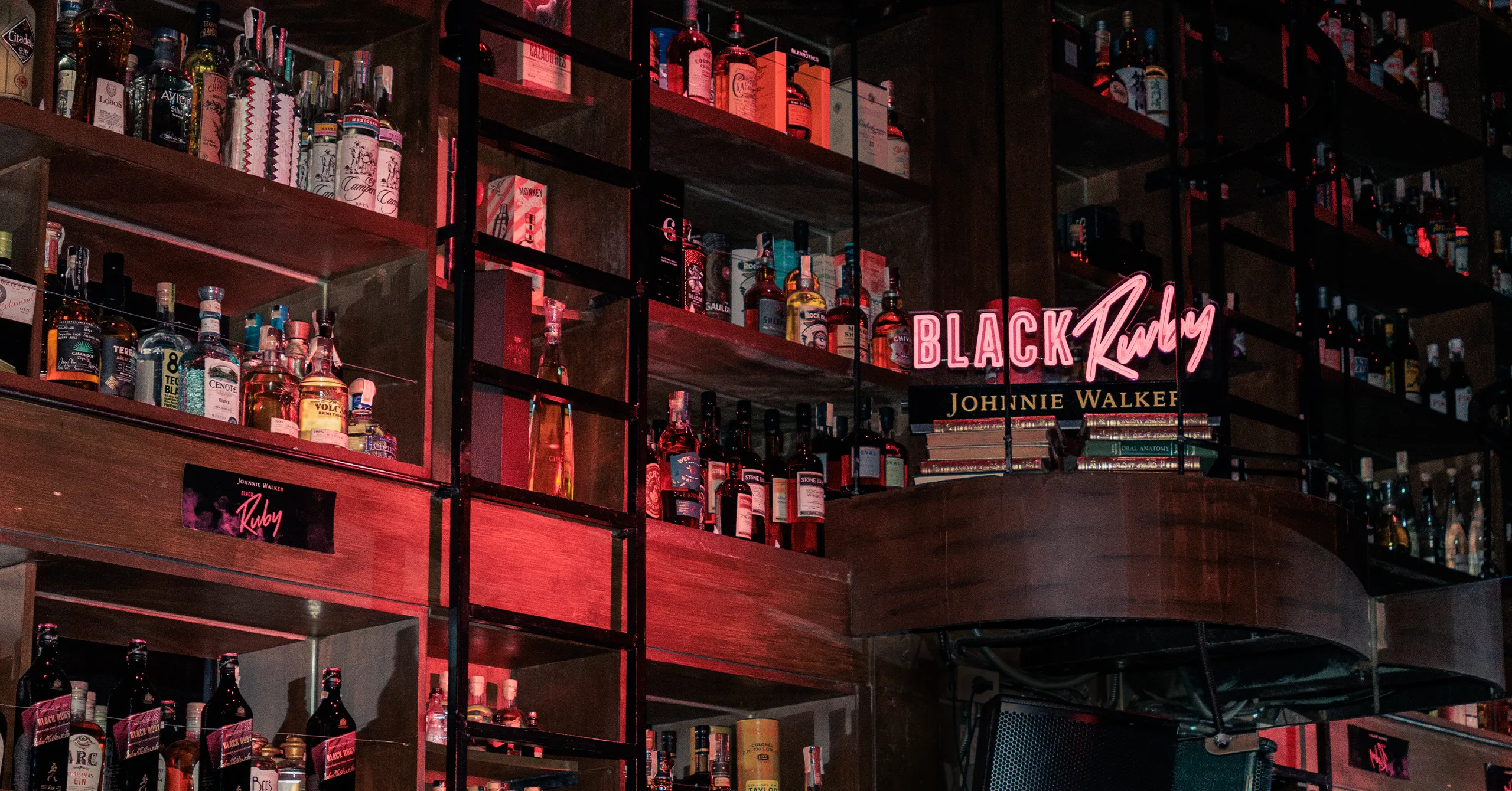 Black Ruby night at The Spirits Library hosted by Johnnie Walker.