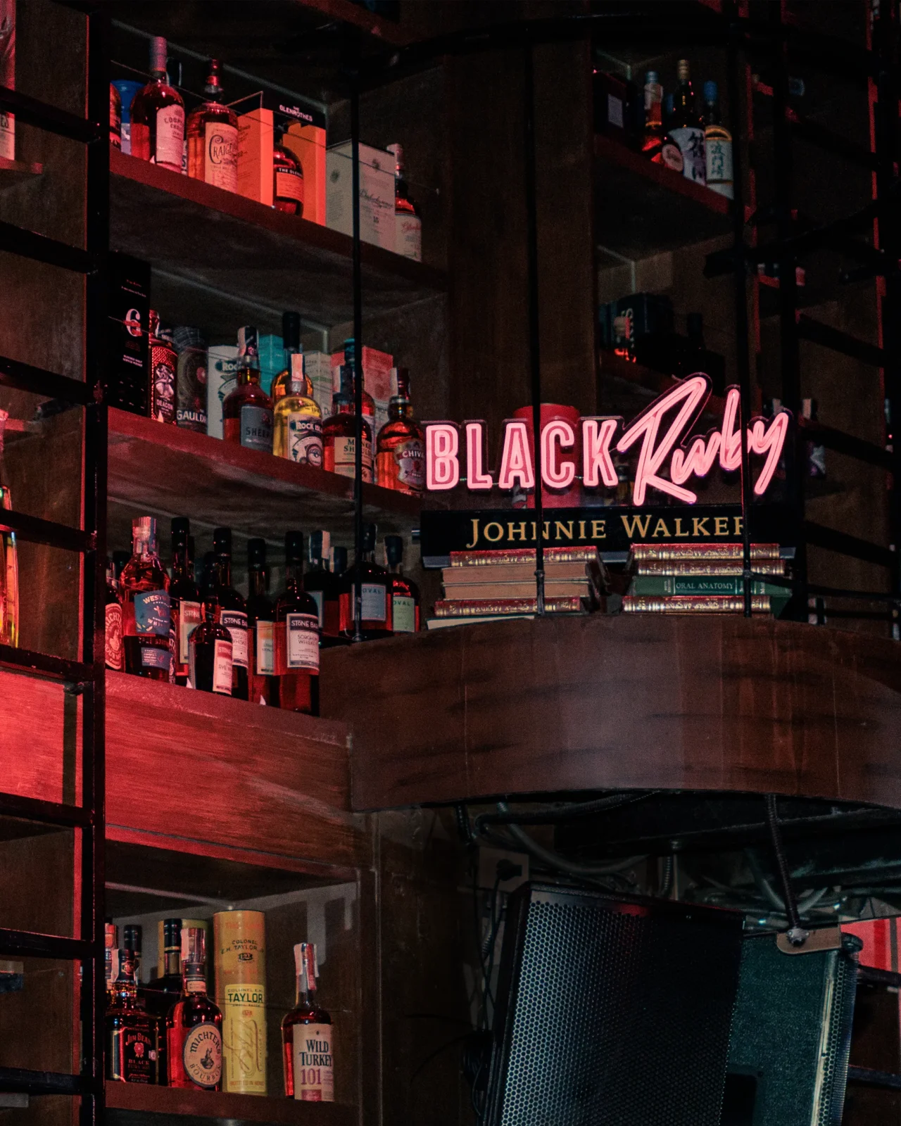 Black Ruby night at The Spirits Library hosted by Johnnie Walker.