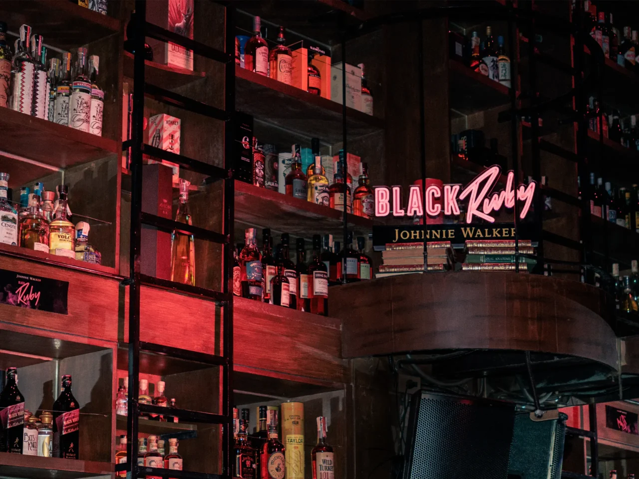 Black Ruby night at The Spirits Library hosted by Johnnie Walker.