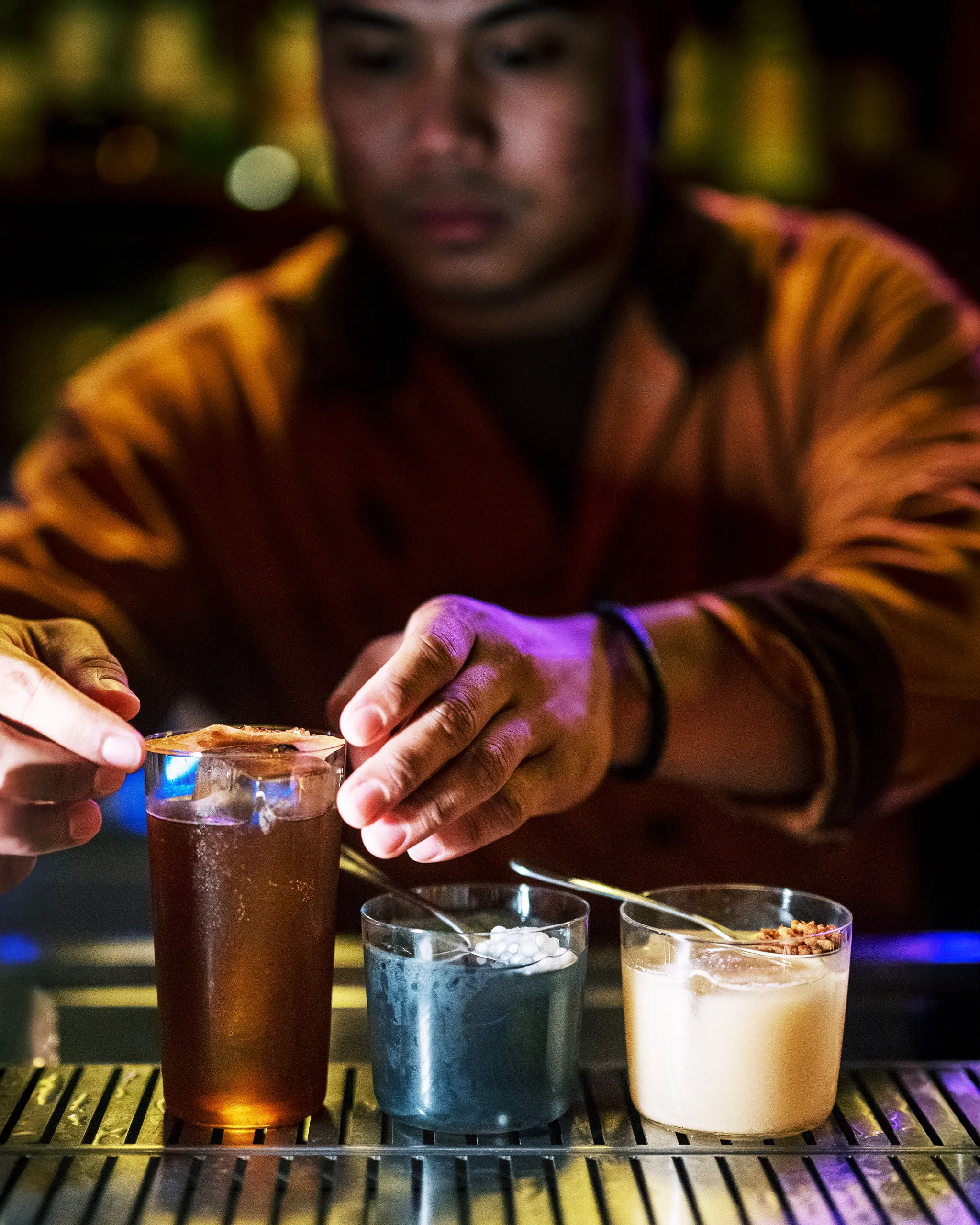 Drinks at Black Ruby Night at Malagihay hosted by Johnnie Walker.