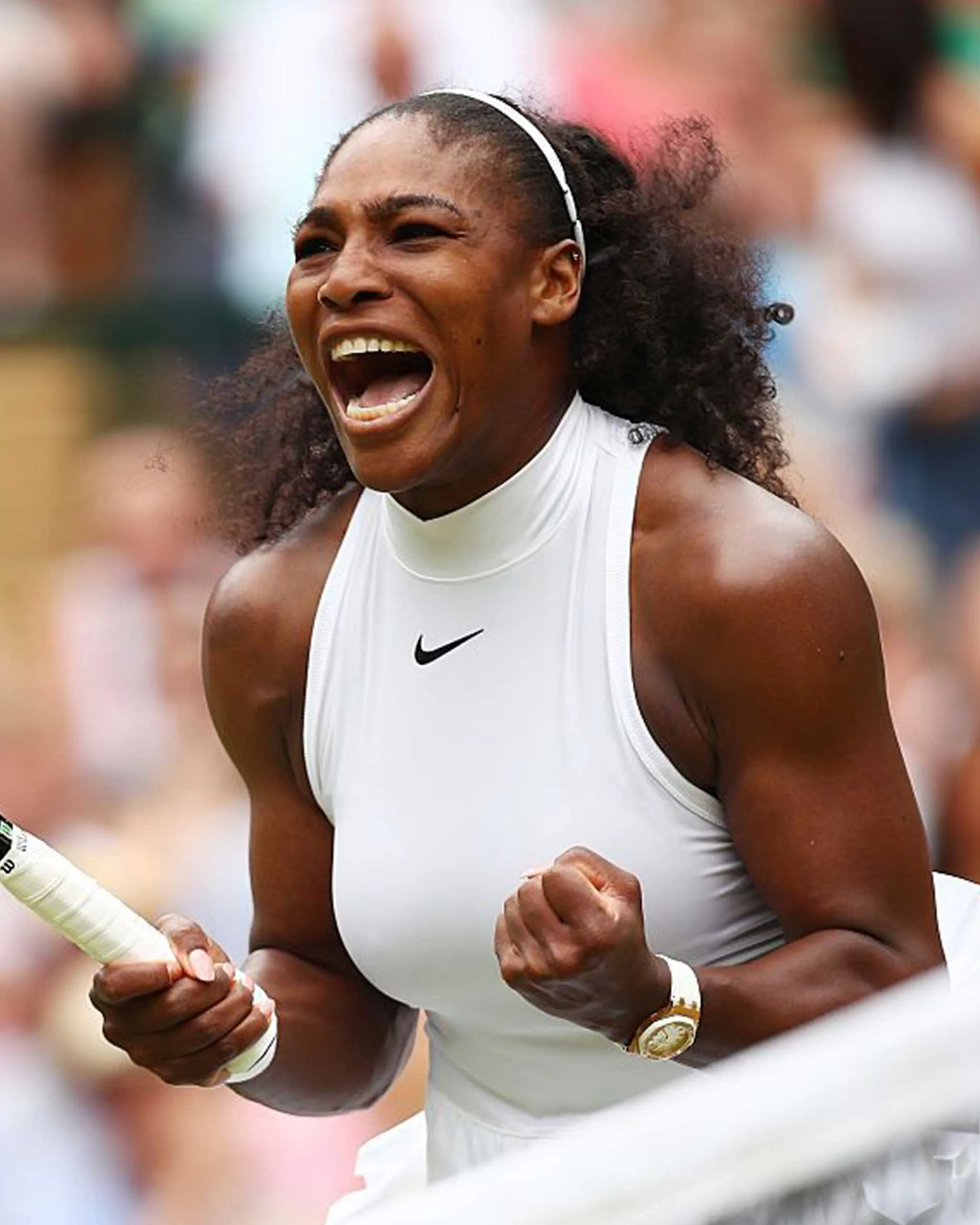 Serena Williams seizes the moment at Wimbledon in 2016