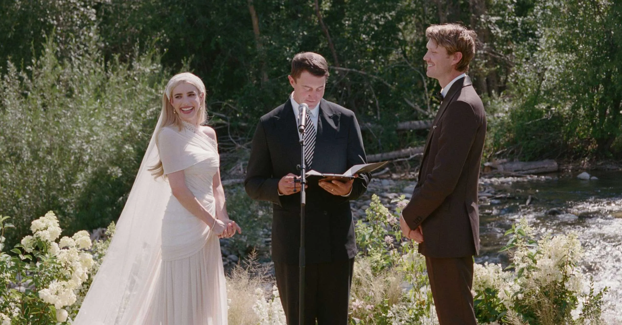 See Emma Roberts and Cody John's Mountainside Wedding